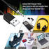USB to 3.5mm Jack Audio Adapter, Male AUX Audio Jack to USB 2.0 Male Charge Cable Adapter Cord for iPod Shuffle MP3 Player Headphones Speakers and...
