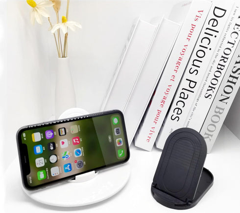 Cell Phone Stand?2Pack Portable Foldable Desktop Cell Phone Holder, Adjustable Universal Multi-Angle Cradle Stands for Tablet iPad iPhone 15 14 13...