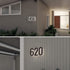 5 Inch LED House Numbers, ABS-Polymer, Premium Quality, Backlit LED 2700K Illuminated Home Address Number, Lighted House Numbers, Modern Address N...