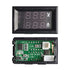 AKK LED Digital Voltmeter Ammeter Blue Red LED Amp Dual Digital Display Voltage Meter...