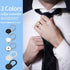 20 Pcs Shirt Collar Button Extenders, Elastic Collar Extenders for Mens Shirts, 5 Styles Dress Shirt Tie Neck Collar Button Expanders for Expandin...