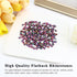 Flatback Crystal Rhinestones Round Gems for Nail Art and Craft Clothes Glue Fix, Rainbow AB (2.9-3.0mm) SS12/1440PCS...