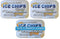 ICE CHIPS Xylitol Candy Tins 5.28 oz total (Orange Cream, 3 Pack) - Includes BAND as shown...