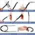 14 Pieces Paracord Tools Needles Paracord FID Set Stitching Set Stainless Steel Lacing Needles Smoothing Tool Knotter with Marlin Spike for Work L...