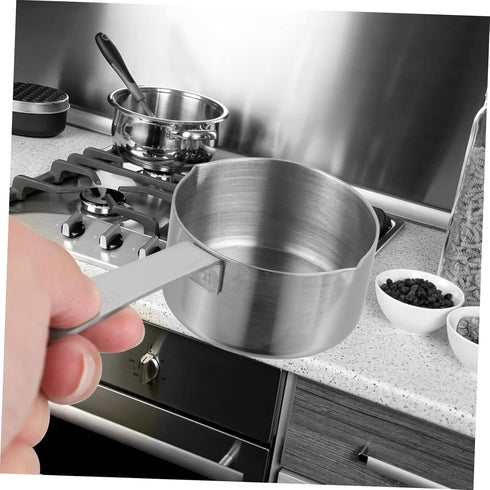 1pc Saucepan Noodle Pot Small Sauce Pot Sauce Pan with Pour Spout Milk Pot Tiny Cooking Pot Copper Sauce Pot Butter Melter Butter Pot Candy Small ...