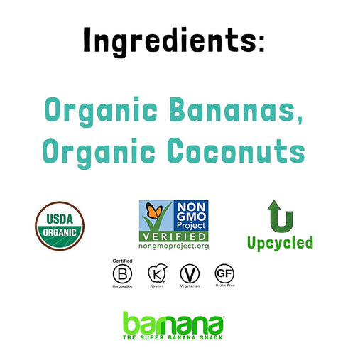 Barnana Organic Chewy Banana Bites - Coconut - 3.5 Ounce - Delicious Barnana Potassium Rich Banana Snacks - Lunch Dinner Sports Hiking Natural Sna...