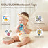 Baby Sensory Montessori Toy for 6-12-18 Months Babies, Food Grade Silicone Pull String Teething Toy for 1 2 3 Year Old, Sensory Activity Toys for ...