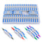 Lever Wire Nut Connectors, HTCELLE 40-Piece Inline Wire Connectors kit for Quick Connect, Push in Compact Splicing Electrical Connectors Butt Term...