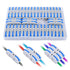 Lever Wire Nut Connectors, HTCELLE 40-Piece Inline Wire Connectors kit for Quick Connect, Push in Compact Splicing Electrical Connectors Butt Term...