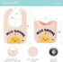 The Peanutshell Terry Baby Bib Set for Boys or Girls | Unisex 10 Pack Feeding, Teething, Drooling Hello Sunshine...
