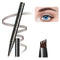 Eyebrow Pencil Dark Brown, Waterproof Microblade Eyebrow Pen 4 Fork Tip Pencil,Smudge Proof Brow Pen Long Lasting Lift & Snatch Liquid Brow Eyebro...