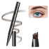 Eyebrow Pencil Dark Brown, Waterproof Microblade Eyebrow Pen 4 Fork Tip Pencil,Smudge Proof Brow Pen Long Lasting Lift & Snatch Liquid Brow Eyebro...