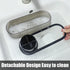 Black Toothbrush Holder for Bathroom,Detactable Bathroom Tray for Men,Electric Tooth Brushing Holder,Bathroom Countertop Organizer,Tooth Brush Too...