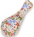 Ceramic Spoon Rest for Stove Top Large Spoon Holder Farmhouse Spoon Rest for Kitchen Counter Floral Coffee Spoon Rest Flowers Print Cooking Utensi...