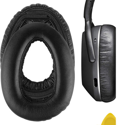 Geekria Replacement Ear Pads for Sennheiser PXC 550, PXC 550-II Wireless MB 660 Series Headphones Ear Cushions, Repair Parts with Video Guide (Bla...
