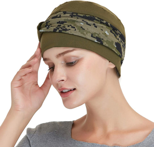 Bamboo Double Layered Comfort Beanie for Cancer Patient, Chemo Patient, Hats for Cancer Chemo Patients Women...