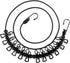 Travel Clothesline, Portable Retractable Clothesline with 12pcs Clothespins for Indoor Laundry Drying, Outdoor Camping Accessories, Black...
