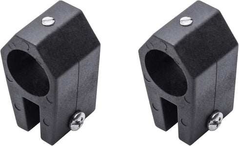 Boat Bimini Top Fittings Hardware,Black Nylon Marine Bimini Top Fittings,Awning Hardware Accessories 6 Set,Include 2 Pcs Boat Jaw Slide,2 Pcs Eye ...