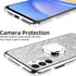 nancheng Case for Galaxy A15 5G, for Samsung Galaxy A15 5G Case with Ring Kickstand Lanyard Shockproof Protection Phone Case Cute Soft TPU Glitter...