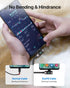 SOOPII 100W Right Angle USB C to USB C Cable,10FT Zinc Alloy Braided Type-C Cable with LED Display for lphone 15, lPad Air/Pro,MacBook Pro,Samsung...