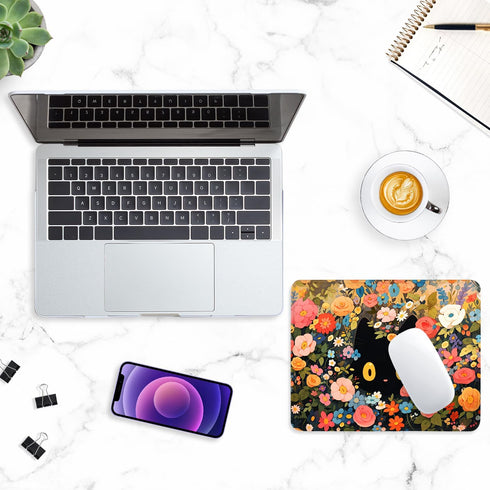 ITNRSIIET Mouse Pad, Gaming Mouse Pad, Mouse Pads for Desk, Non-Slip Rubber Base Stitched Edge Premium-Textured Waterproof for Wireless Mouse Comp...