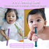 Teether Tubes for Babies 6 12 18 Months, 4 Pack Hollow Straw Toddler Teether Toys for molars, Silicone Chew Tube for Sensory Kids with Chewing or ...