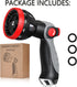 Garden Hose Nozzle - 10 Adjustable Patterns Metal High Pressure Hose Nozzle, Garden Hose Spray Nozzle with Thumb Control Design, Hose Sprayer for ...