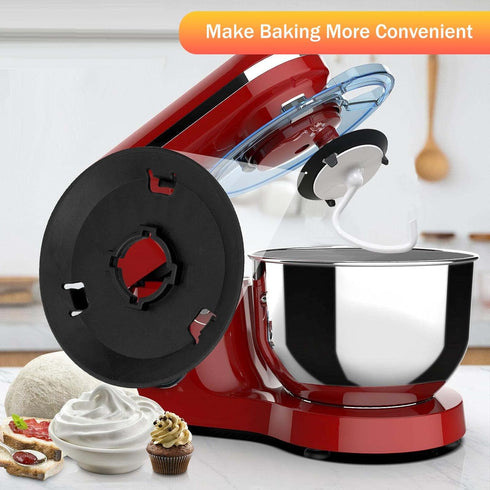 Dough Hook Shield for kitchen Mixer, Accessories and Attachments for Kitchen Stand Mixers, Make Your Bowl Lift Mixer Mix Without The Mess, Mixer B...