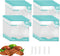 24PCS Sous Vide Bags Reusable, BPA Free Food Vacuum Sealer Bags, Thickened bag with a New Look, Vacuum Zipper Bags for Sous Vide Cooking, 20pcs fo...
