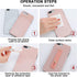 Weewooday 6 Pieces Phone Grip Holder Cell Phone Grip Strap Telescopic Finger Strap Stand Universal Finger Kickstand for Most Smartphones(Vibrant C...