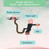 Power Button Flash Light Flex Cable Replacement Parts for iPhone X On/Off Switch Control FlashLight Ribbon Mic for iPhone 10 with Pre-Installed Me...