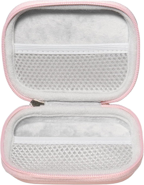 Alltravel Organizing Case for Magnetic Wireless Portable Charger, Compatible with Xoxixl, ESTAVEL, YLLZI, Bohuma (Rose)...
