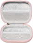 Alltravel Organizing Case for Magnetic Wireless Portable Charger, Compatible with Xoxixl, ESTAVEL, YLLZI, Bohuma (Rose)...