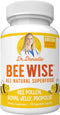 Dr. Danielle's Bee Wise - Bee Pollen Supplement - Bee Well with Royal Jelly, Propolis, Beepollen in 4 Daily Bee Pollen Capsules...