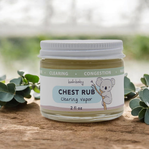 Chest Rub – Soothing Natural Chest Rub Balm with Eucalyptus and Lavender – Petroleum Free – Vegan - Safe and Effective (Glass Jar, 2 oz)...