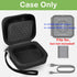 Carrying Case for Iseyyox/for Ucomx Nano 3 in 1 Foldable Magnetic Wireless Charger Dock, Also Holds for LISEN/for RTOPS Travel Charging Pad Statio...
