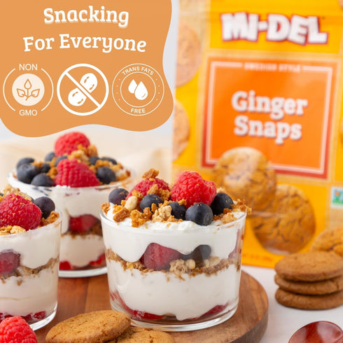 Mi-Del Ginger Snaps 10 oz...