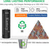 Rechargeable AA Batteries, Double A Battery for Long-Lasting Power, All-Purpose Pre-Charged AA Rechargeable Batteries for Household and Business D...