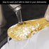 4 Pack Buffet Tongs,Stainless Steel Serving Tongs Serving Utensils Gold(7Inch,9.1Inch)...