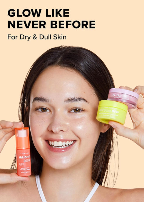 I Dew Care Skincare Set - Vitamin To Glow Pack | With Niacinamide, Grapefruit Extract, Vitamin C, Trio Set, Spa Day, Gift set, Travel Size, Glass ...
