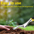 Garden Weeder Hand Weeding Tool Weed Removal Stainless Steel Handle Weed Deep Digger Grass Lawn Trimming Remover Forked Puller for Weeds Eradicate...