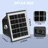 Solar Outdoor Lights Waterproof - Solar Wall Lights Outdoor,Dusk to Down Lighting for Wall,Fence,Farm,Yard,Deck,Garden,Patio Warm Light Solar Ligh...