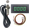 DIGITEN 4 Digital Green LED Tachometer RPM Speed Meter + Hall Proximity Switch Magnet Sensor NPN for Lathe Conveyor Belt...