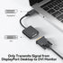 DisplayPort to DVI Adapter, DisplayPort to DVI-D Single Link Adapter Male to Female Compatible for Lenovo, Dell, HP with Computer, Desktop, Laptop...