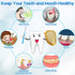 300 Pcs Interdental Brushes for Braces, 6 Size Soft and Bendable Braces Brush for Cleaning, Toothpick Dental Tooth Flossing Head Oral Dental Hygie...