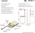 EEMB 3.7V Lithium ion Battery 1100mAh 603449 Rechargeable 3.7 Volt Lipo Battery Pack with Wire JST Connector for Speaker and Dashcam- Confirm Size...
