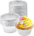Angel's Peel Lounge Disposable Ramekins - Durable cup cake pans for baking - Aluminum Foil Ramekin for Tart, Appetizer-Utility, Muffin, Souffle, o...