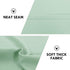 DWCN Blackout Curtains Room Darkening Thermal Insulated Bedroom Curtains Window Curtain Panels, 52 x 45 inches Long, Set of 2 Light Green Rod Pock...