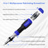 SHARDEN Ratchet Screwdriver 13-in-1 Multi Screwdriver Tool All in One Ratcheting Screwdriver Set with Phillips, Flat Head, Torx, Hex, Square, 180 ...
