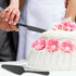 Cake Knife and Server Set, Silver Stainless Steel Pie Server Cake Cutting Set for Wedding, Cake Cutter Cake Knife Serving Set for Wedding, Birthda...